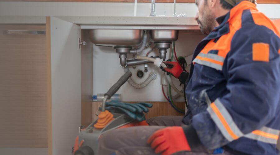 Professional slab leak plumber services in Woodbine, GA